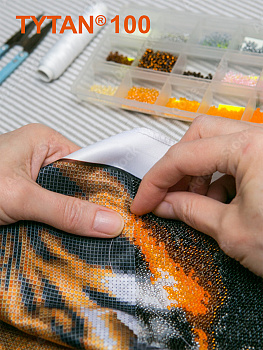 Нить для бисера IDEAL, Tytan 100 100м белая уп.10шт